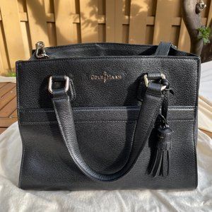 EUC: Cole Haan Leather Satchel | Black Medium